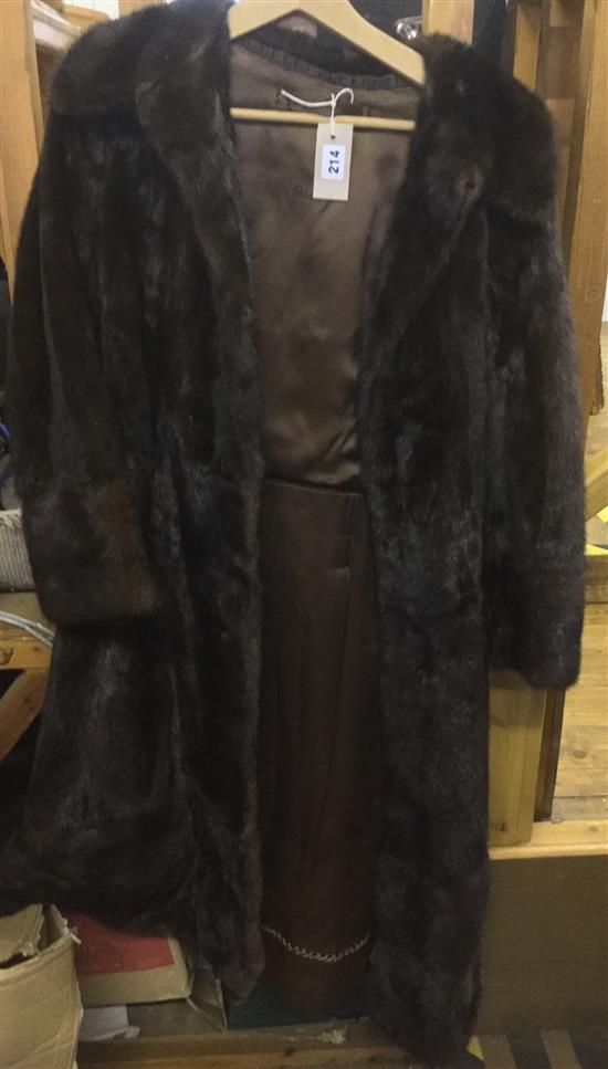 Bradleys Ranch mink coat